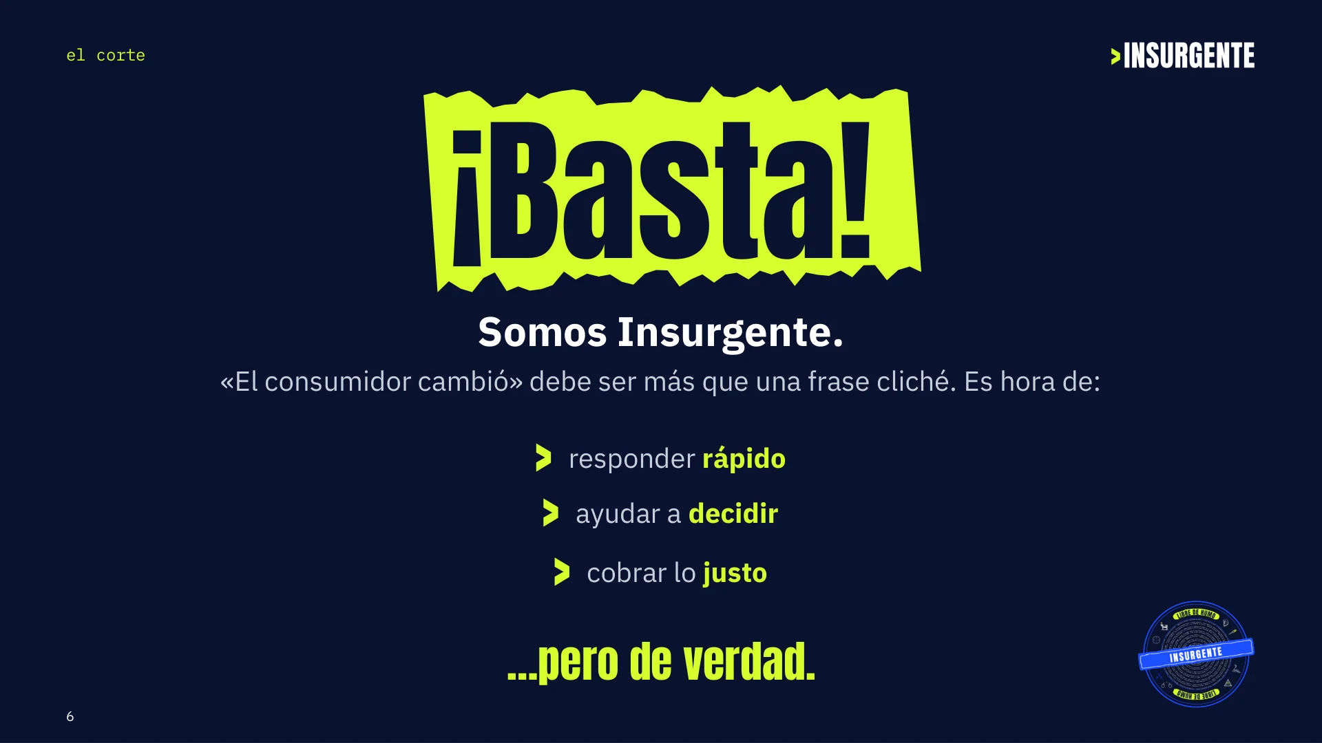 Lámina 6 de las Credenciales de Insurgente