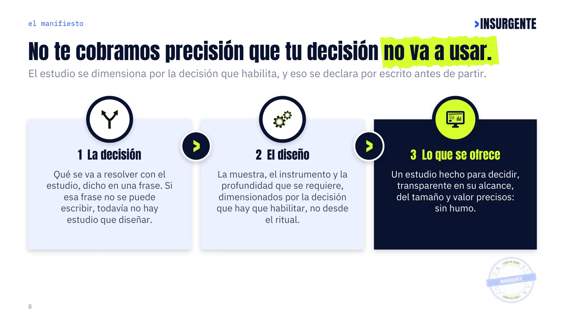 Lámina 8 de las Credenciales de Insurgente