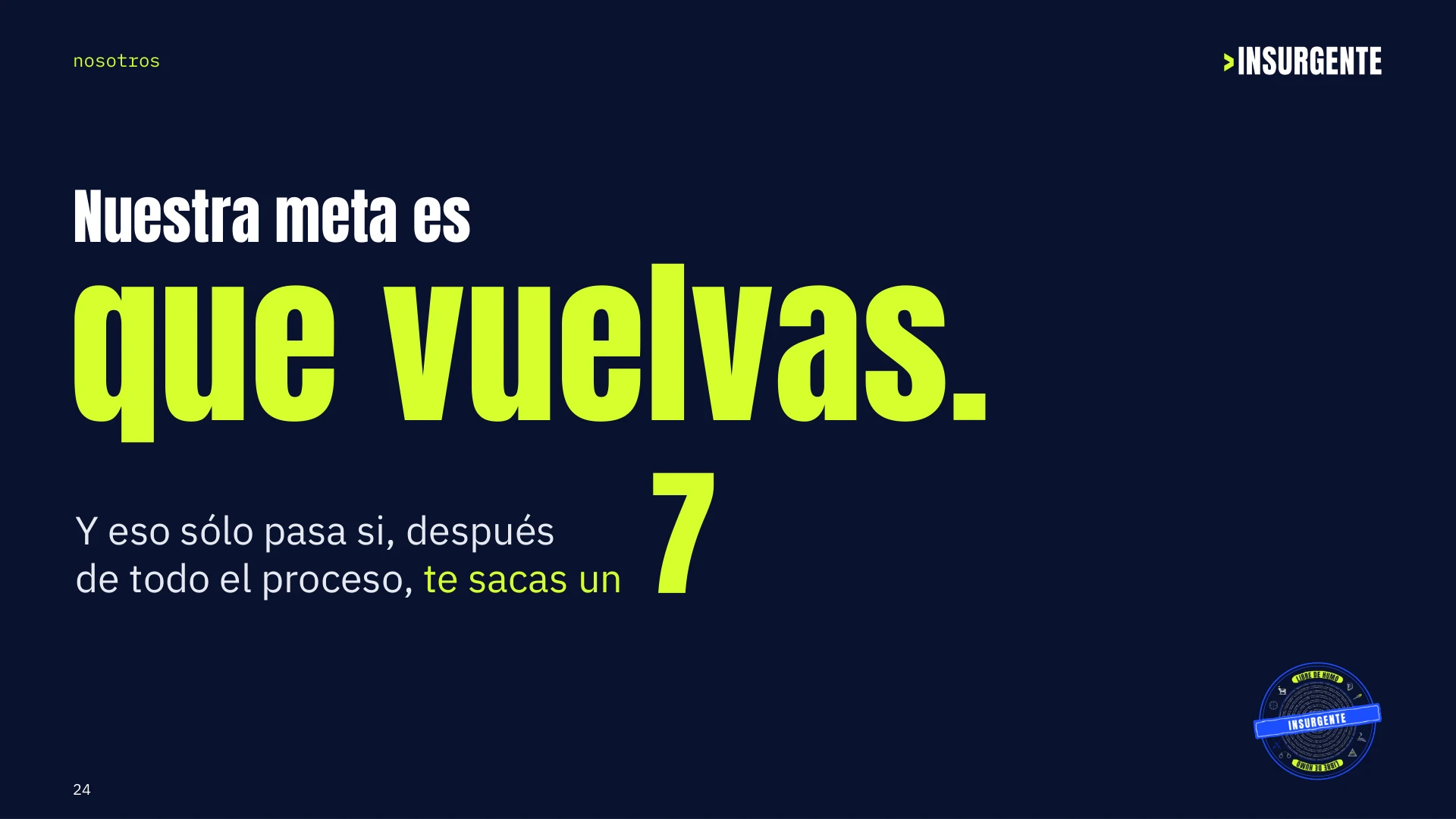Lámina 24 de las Credenciales de Insurgente