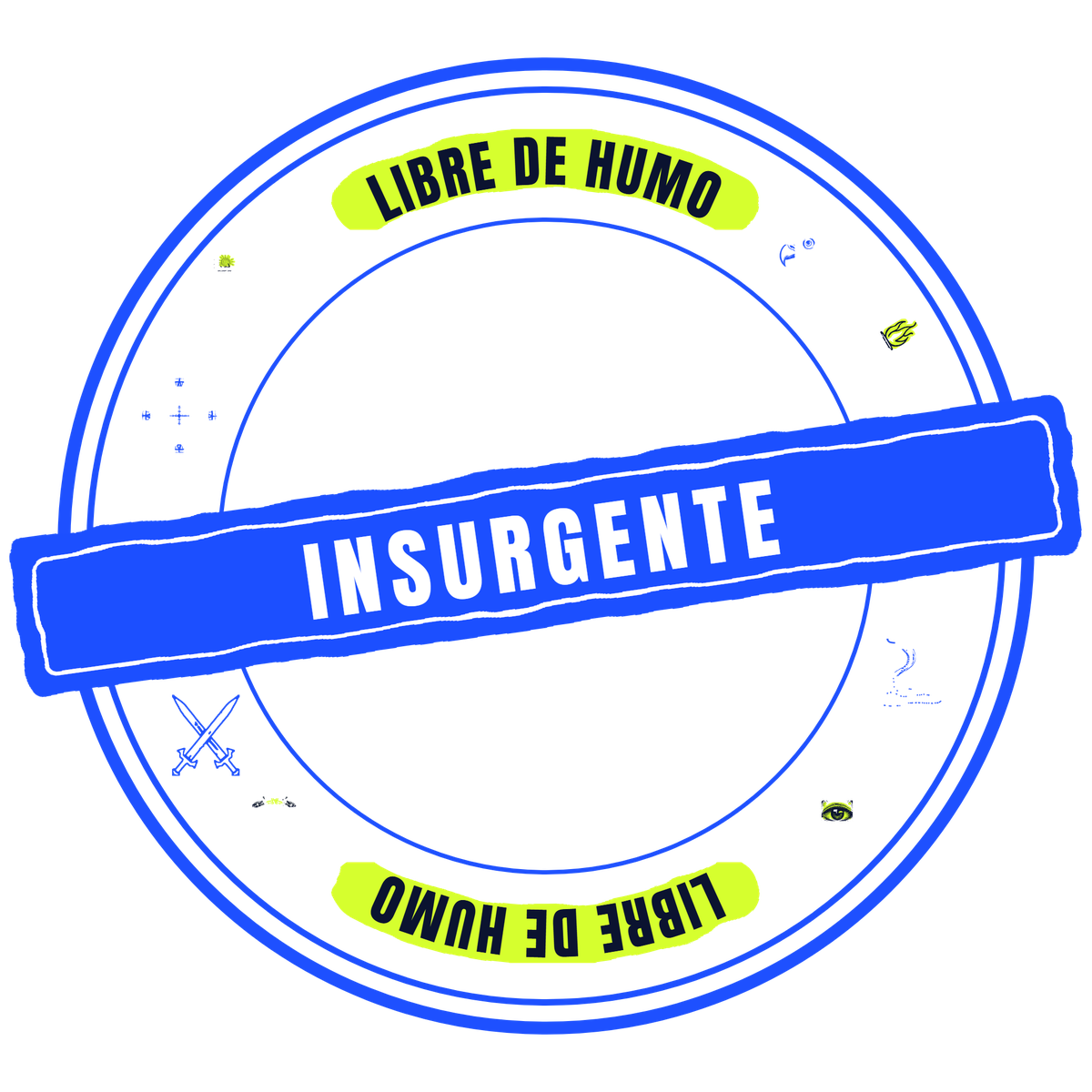 Sello Insurgente — Libre de Humo (Edición Navy)
